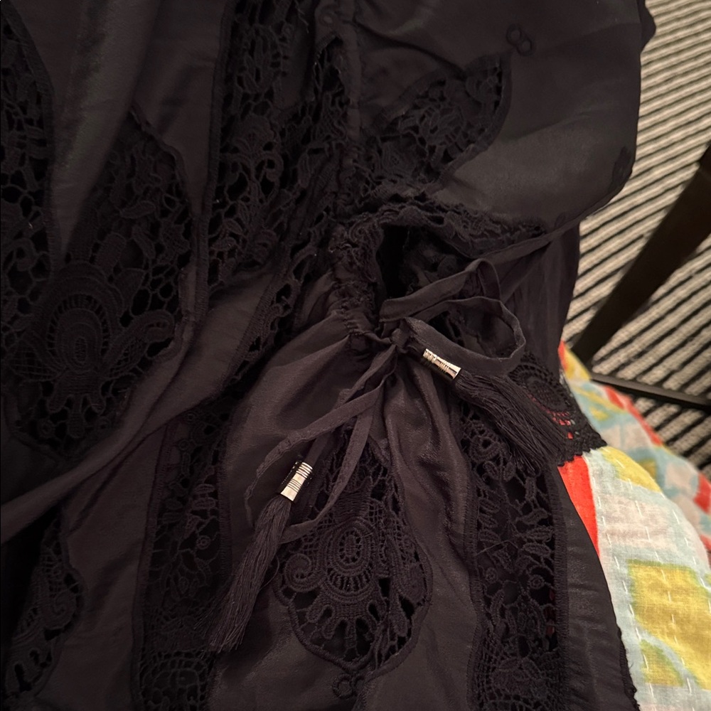 Hazel Black Lace Blouse - Picture 4 of 5